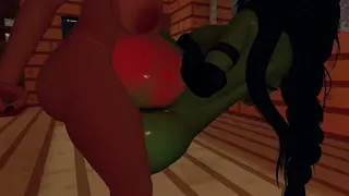Adoro divertirmi in vrc minecraft