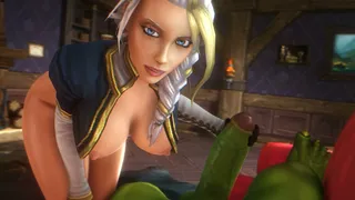 Jaina Handjob su Goblin [Noname55]