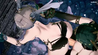Lauma x Futa Nefer が楽しむ (GI) セックスビデオ