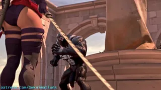 Psylocke Surrender To Venom [Gwknimations] [SHORT]