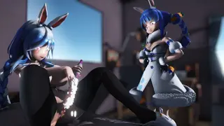 Mommy gets her perception bended and fucks N〇el / 被佩克拉扭曲认知而搞上诺埃尔团长的妈妈的故事 [Chinese]