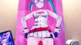 【MMD】Slime-chan sta solo guardando