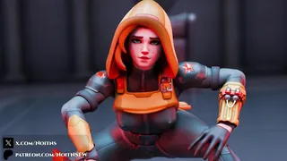 Animazione Culo Grande Tette Grandi Doggystyle NSFW Overwatch