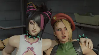 Juri Han fickt Cammy. Echte Facials.