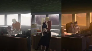 Naruto si scopa delle MILF nell'ufficio dell'Hokage - VERSIONE INGRANDITA