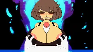 Frisk x Asriel - Black Knife (An Undertale/Deltarune Beat Banger Mod)