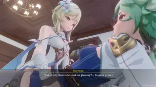 Una Notte a Mondstadt Completo + Epilogo (Solo Scene di Sesso) - Pinksama