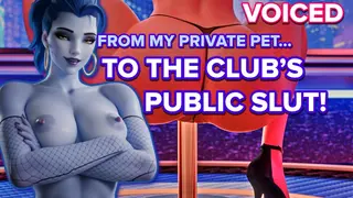 [VOICED] Widowmaker Takes You For A Girls' Night Out |Futadom| Anal Joi