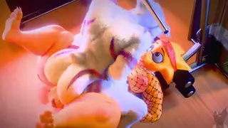 Alphys Laying Back Pov