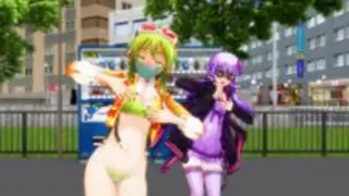 Gumi + Yuzuki Yukari - Persecution Complex Cellphone Girl