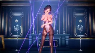 Шоу Е Лань (Yelan's showtime) Анимация: AICGART1 hentai nsfw porn sex creampie ecchi rule34 lewd fucking hent