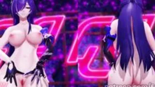 【MMD Shorts】 Honkai: Star Rail [Formosa] Acheron - 9 Tailed Fox [Versione Nuda]