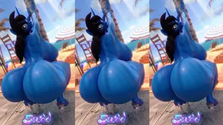 Klodette On The Beach