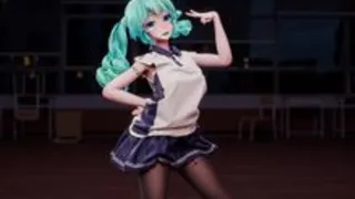 Miku_Queencard_Deskmate After School Miku_Part III_【Blinds】【School Uniform】【BBC】_【54】