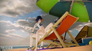 Belle à la plage [Trigger]