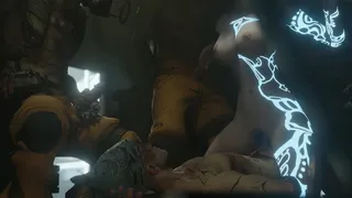 Maya gets "interrogated" for intel by the Psychos [ZMSFM]