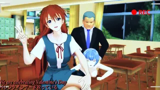 Rei Ayanami 綾波レイ Asuka Langley アスカ・ラングレー - San Valentino