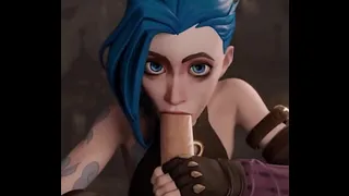 أفضل تجميع هنتاي ثلاثي الأبعاد! League of Legends: Jinx, Vi, Seraphine، إلخ... يقمن بمص القضيب والمزيد!