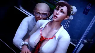 Street fighter-春麗 (パート02) - Hentai 3d 102