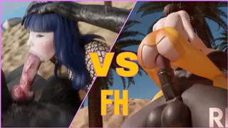 حصان ضد ذئب! FAP HERO | T0RTELLIN0