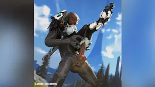 InterSpezies [Mensch, Kig-Yar, Sangheili] Halo-Zusammenstellung