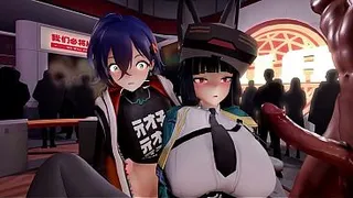 Zenless Zone Zero MMD - Goyangan Bokong, Jalang