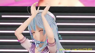 noVR mmd Lamy 舞蹈 3D hololive