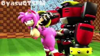 Amy が E-123 Omega にヤられる - [Oyasuqtsfm]