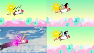 Fever x minus8 girl rhythm heaven 2d comparison