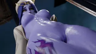 Widowmaker 3d tentacolo futa ecchi scontro