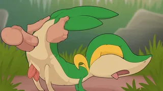 激烈的snivy Seed Bomb