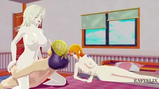 Nami kaya usopp thre
