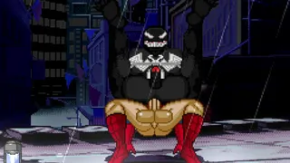 Spider-man x venom mugen hentai action