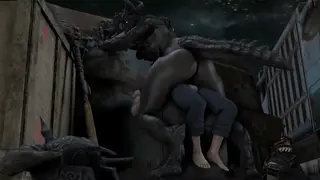 DeathClaw a cavallo di un pene (White-Crow)