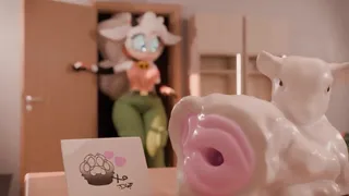 Sheep's student tentacle futanari ecchi onahole
