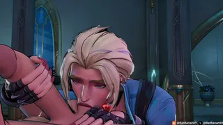 Pov ออรัลเซ็กส์กับ elsa bloodstone