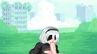 ピクセルアートアニメーション