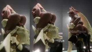 Verruchtes Tentakel & futanari Studentin ecchi vore