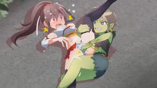 Naughty cuntbusting gaming fan animations