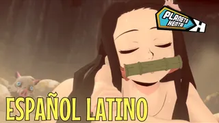 L'intenso incontro anale di Nezuko alle terme di Demon Slayer