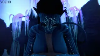 Naughty neytiri pov blowjob
