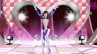 D.va come un gatto - r18 mmd