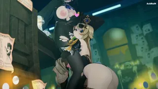 Navia x Futa Clorinde 2 video sex (Genshin impact)