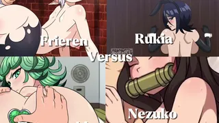 Nezuko frieren tatsumaki rukia wis hmv หนวด futanari ecchi นักเรียน