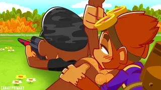 Sexy monkey business with canary