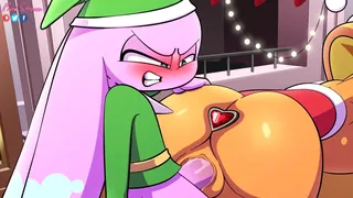 Brall and qper christmas pink shonen