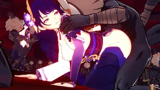 Hilichurls creampie Raiden Shogun - Genshin