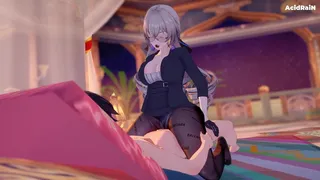 Bronya hentai: scena di sesso sonora
