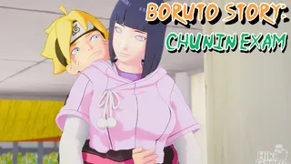 Boruto Hikayesi: Chunin Sınavı - Hinata x Boruto [HIKIGAERU3D]