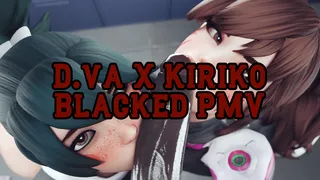 D.va X Kiriko Blacked PMV